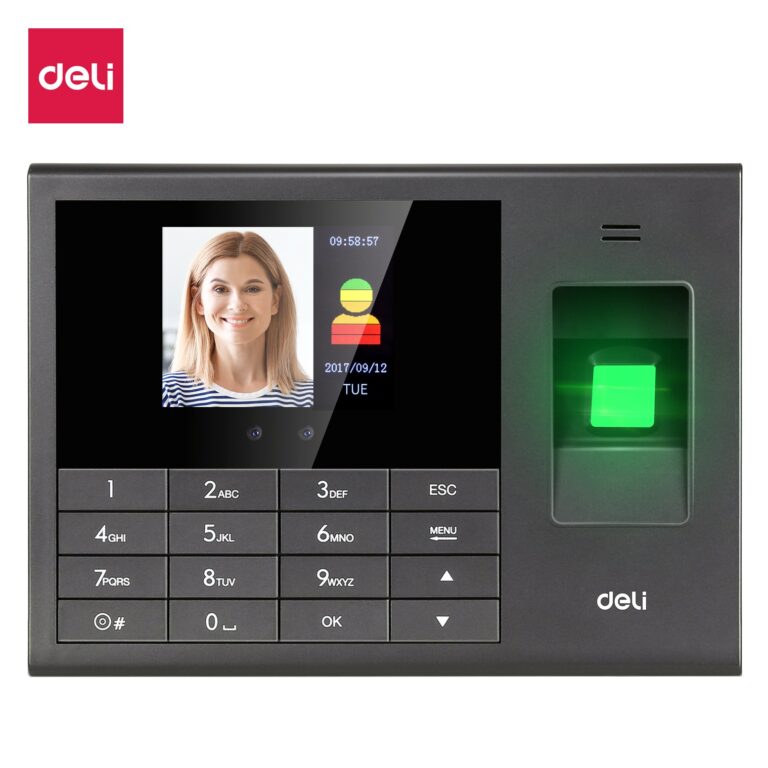 Deli E3765PRO installée en entreprise - Machines de Pointage
