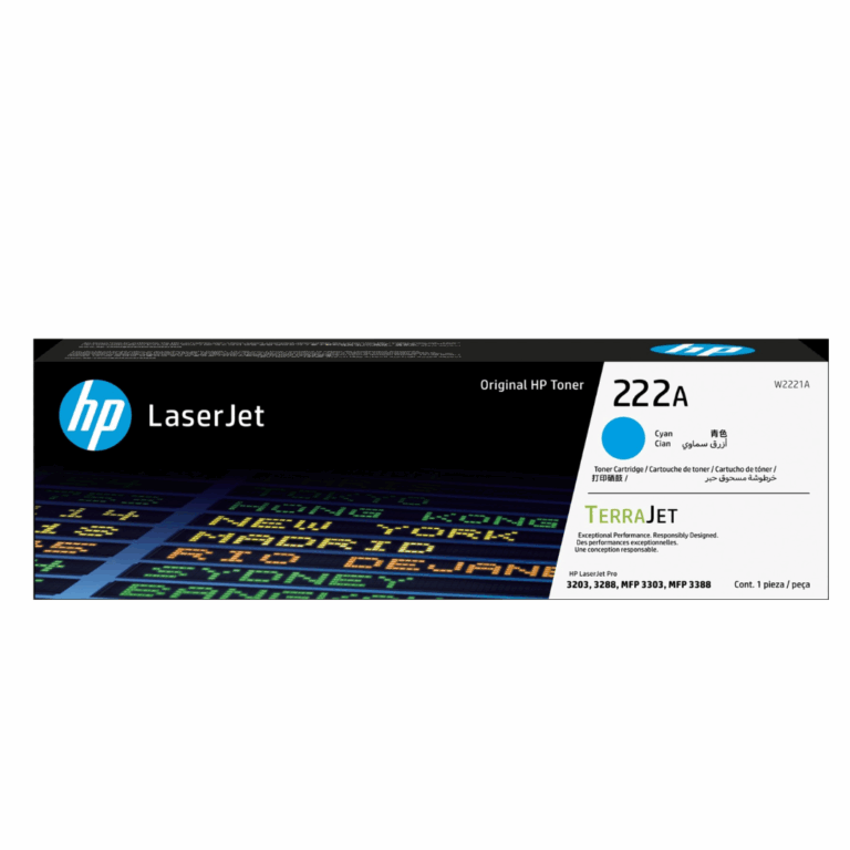 Toner HP 222A Cyan (W2221A)