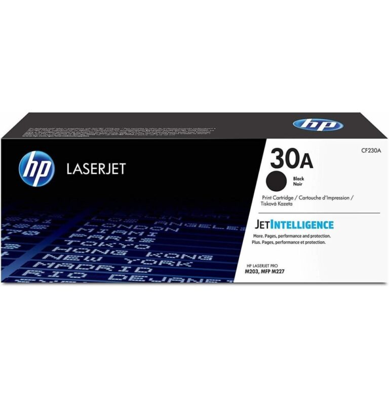 Cartouche Toner HP 30A Noir CF230A vue avant