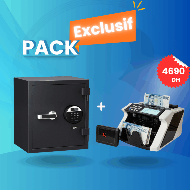 Pack complet Coffre-fort + Compteuse