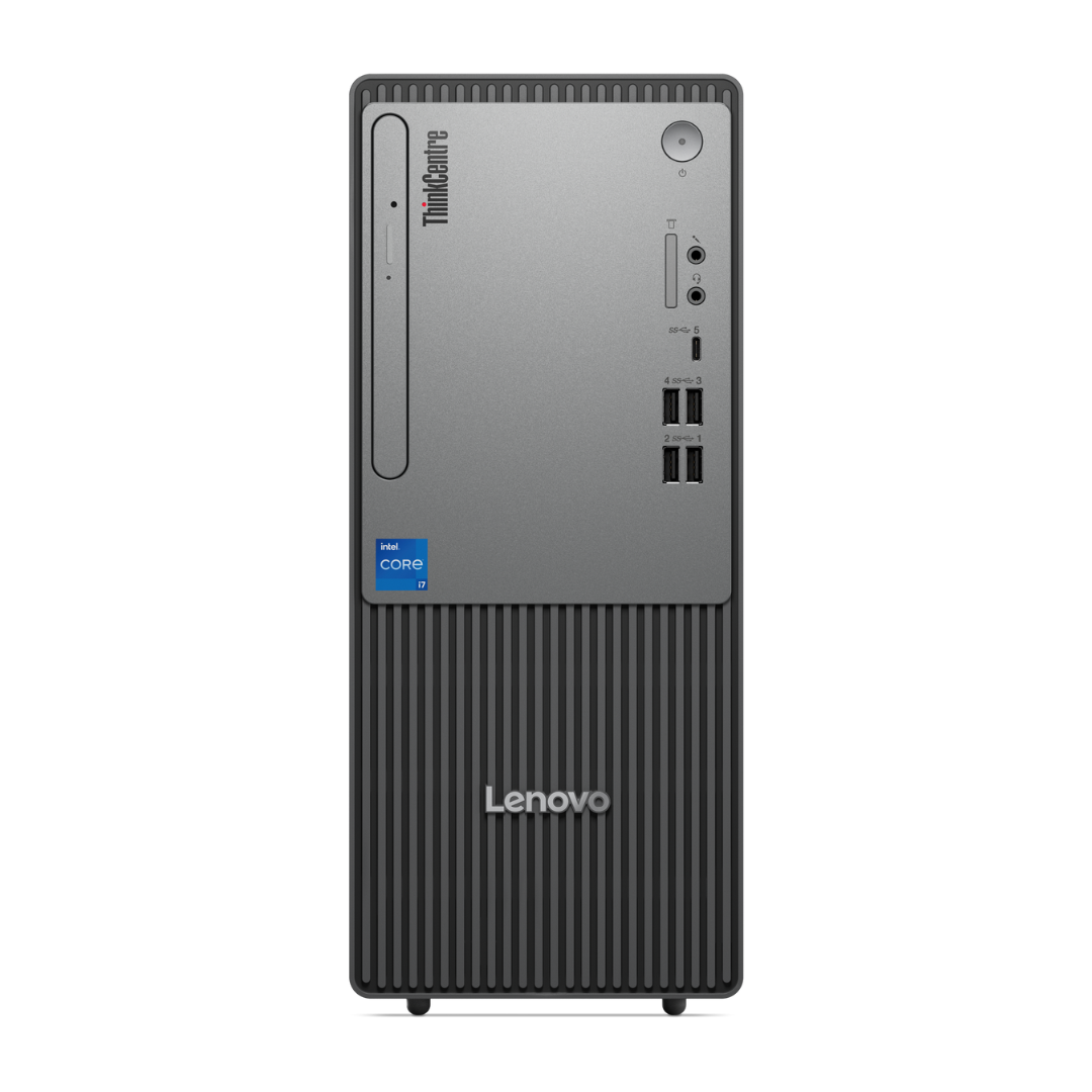 Ordinateur de bureau LenovoThinkCentre neo 50t Gen 5 (12UD008SFM) (1) Lenovo ThinkCentre neo 50t en environnement de travail
