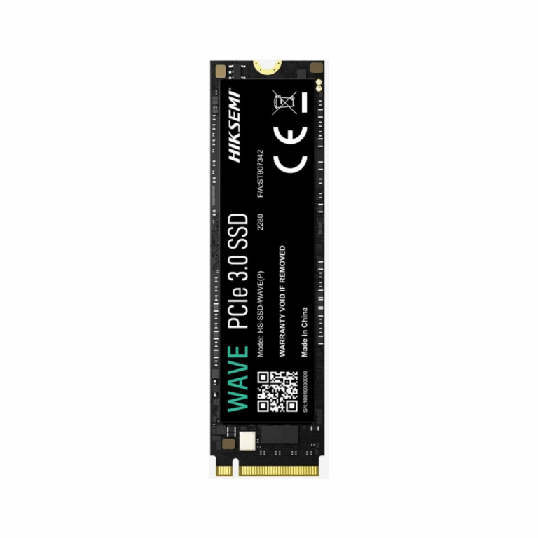 Disque SSD Hiksemi 512 Go M.2 2280 posé sur une carte mère