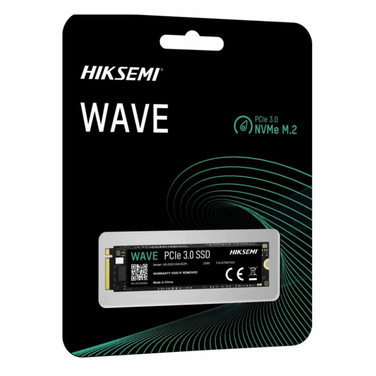 SSD Hiksemi Wave(P) 512 Go NVMe PCIe 3.0 en vue avant