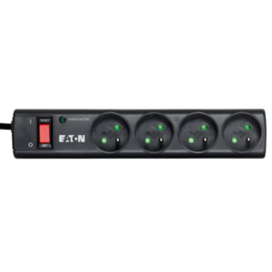 Multiprise parasurtenseur Eaton PS4F 4 prises FR