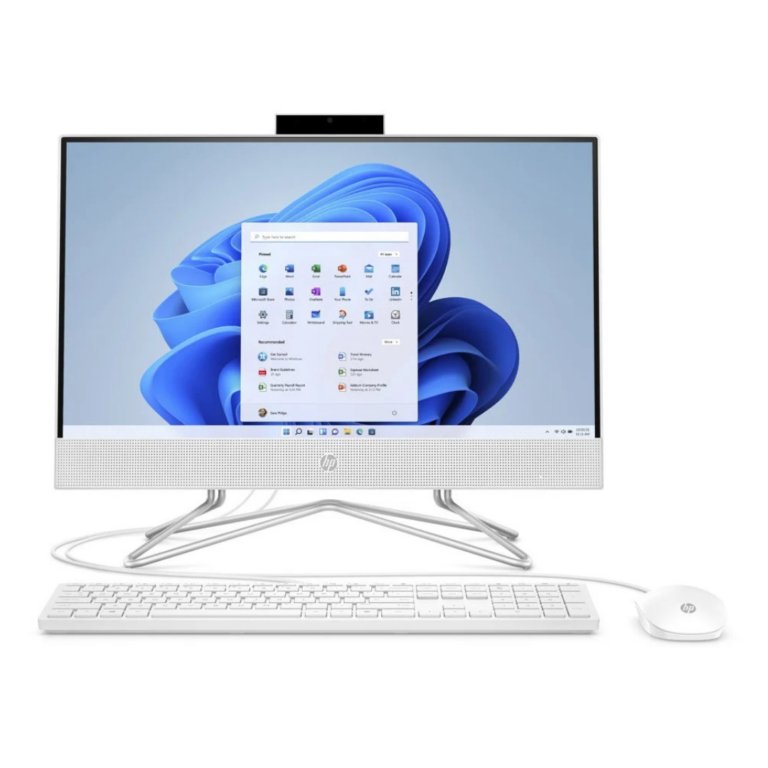 Ordinateur Tout-en-Un HP 22-dd2002nk face avant