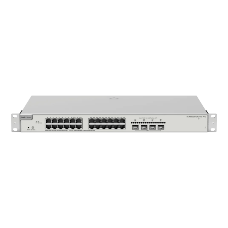 Switch Administrable Reyee NBS3200-24GT4XS-P-V2 vue frontale