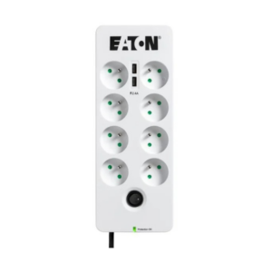 multiprise parasurtenseur LED statut Eaton PB8TUF