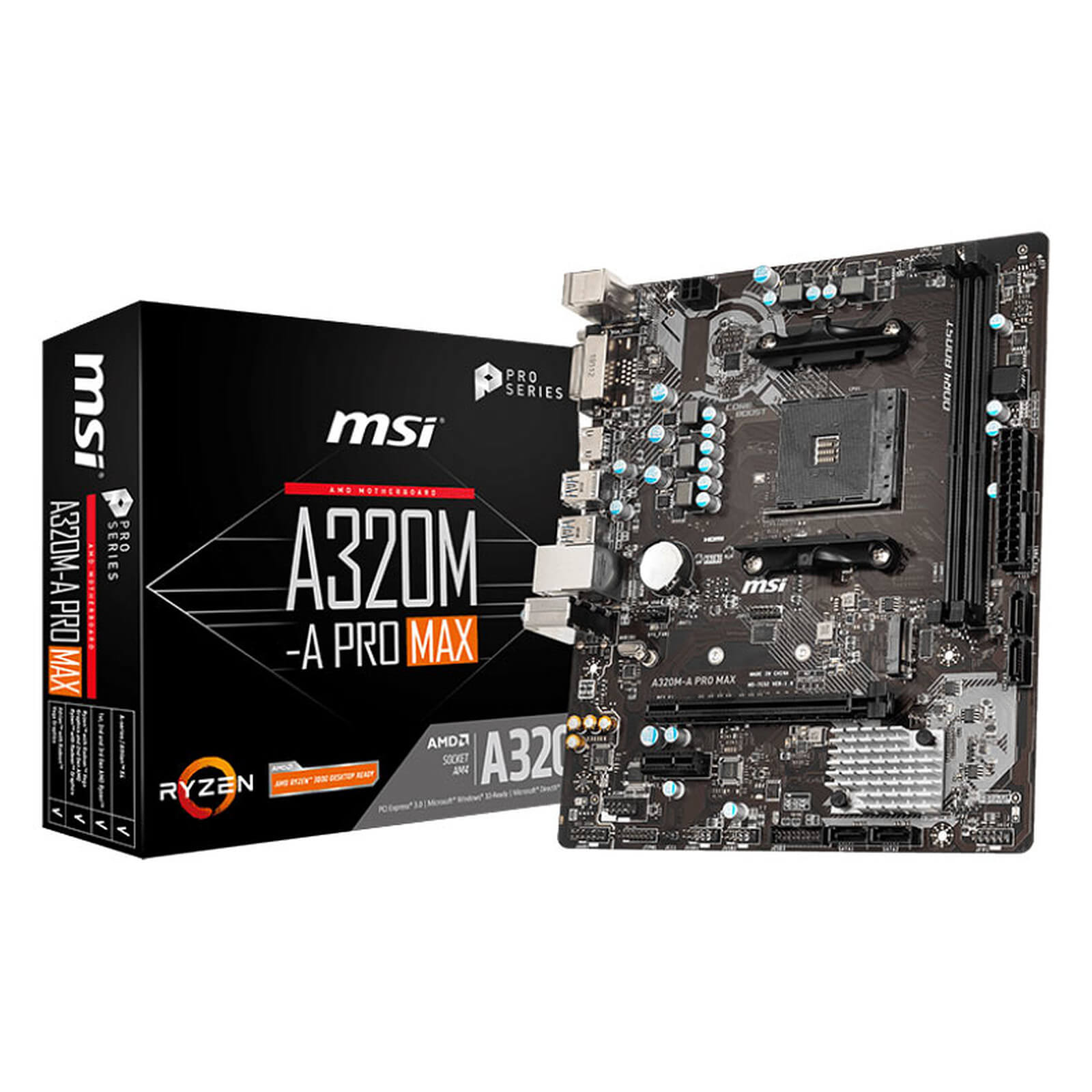 Carte mère PC motherboard pour ordinateur de bureau avec processeur et RAM au Maroc