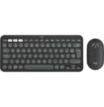 Ensemble clavier souris Logitech Pebble 2 Combo 920-012209 Bluetooth compact