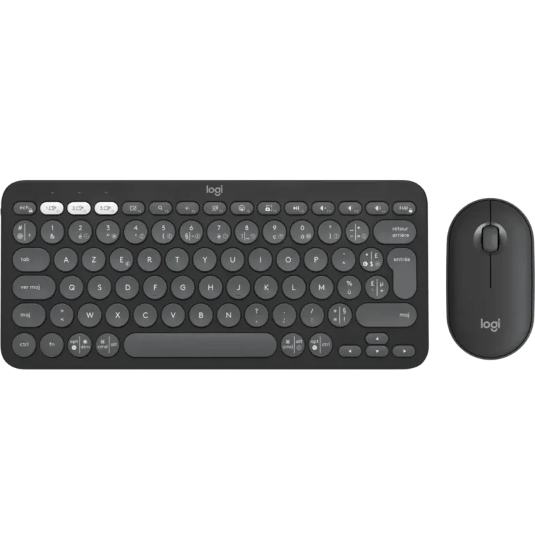 Ensemble clavier souris Logitech Pebble 2 Combo 920-012209 Bluetooth compact