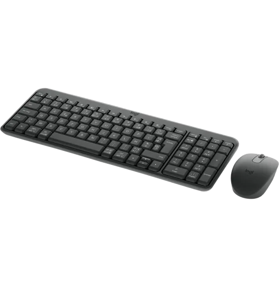 Souris sans fil Logitech MK250 Compact avec capteur optique 1000 DPI
