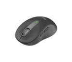 logitech m650 souris graphite vue dessus boutons et molette smartwheel