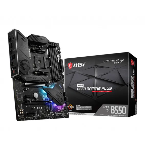 Carte Mère MSI MPG B550 GAMING PLUS AM4 ATX avec boîte officielle MSI