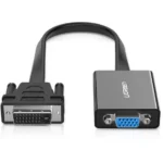 Adaptateur DVI VGA UGREEN 40259 30 cm DVI-D vers VGA pour PC écran et vidéoprojecteur