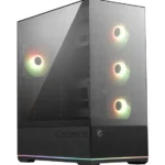 Boîtier PC MSI MAG PANO 110R PZ noir panoramique ARGB avec verre trempé