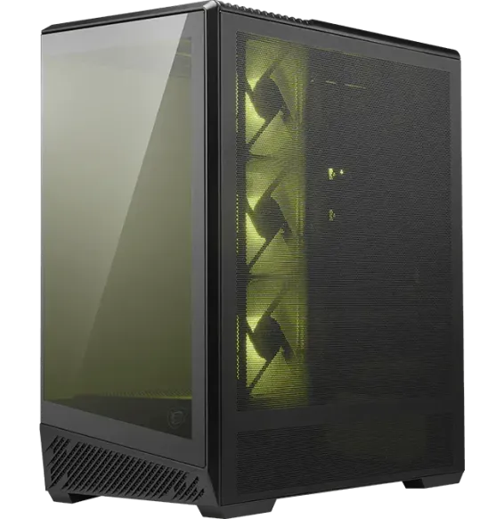 Boîtier PC MSI MAG PANO 130R PZ panoramique ARGB avec verre trempé