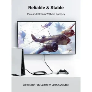 Câble Ethernet CAT6 UGREEN pour gaming streaming et connexion réseau stable