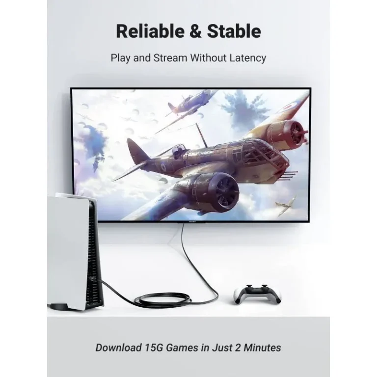 Câble Ethernet CAT6 UGREEN pour gaming streaming et connexion réseau stable