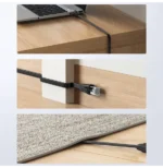 Câble Ethernet CAT6 UGREEN plat pour passage discret sous tapis le long des murs ou derrière meubles