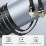 Câble Ethernet CAT7 UGREEN RJ45 blindé pour installation réseau gaming streaming et bureau