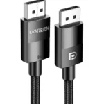 Câble DisplayPort UGREEN 80390 mâle vers mâle 1 mètre avec connecteurs haute performance