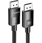 Câble DisplayPort UGREEN 80390 mâle vers mâle 1 mètre avec connecteurs haute performance