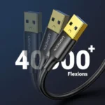 Câble USB 3.0 UGREEN 10370 et 10371 conçu pour une durabilité renforcée