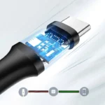 Connecteur USB-C du câble UGREEN 20882 avec transmission de données 5Gbps