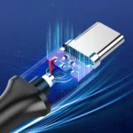 Connecteur USB-A 3.0 du câble UGREEN 20882 pour charge et synchronisation