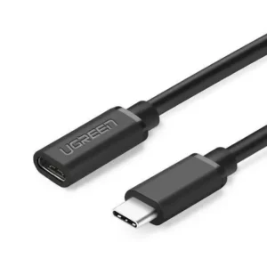 Câble USB-C UGREEN 40574 mâle vers femelle 0,5 m 5Gbps