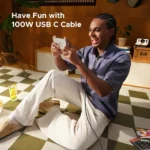Câble UGREEN 50751 USB-C pour charge et usage gaming sur appareil compatible