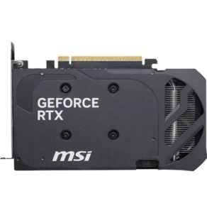 Carte Graphique MSI RTX 5050 8G SHADOW 2X OC vue arrière avec backplate renforcée