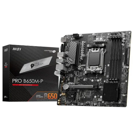 Carte Mère MSI PRO B650M-P AM5 DDR5 avec boîte officielle MSI