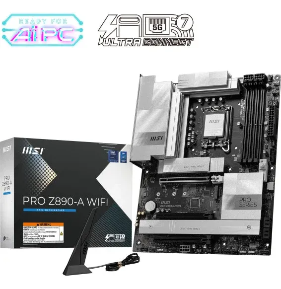 Carte Mère MSI PRO Z890-A WIFI LGA1851 DDR5 avec boîte officielle MSI