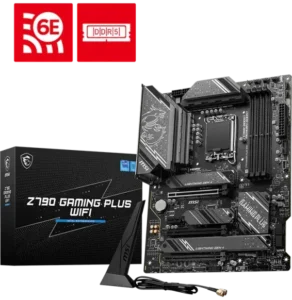 Carte Mère MSI Z790 GAMING PLUS WIFI LGA1700 DDR5 avec boîte officielle MSI