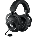 casque Logitech Pro X 2 LIGHTSPEED noir vue complète setup gaming