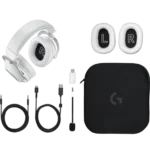 casque Logitech Pro X 2 LIGHTSPEED accessoires complet câble micro housse