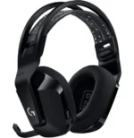casque gaming Logitech G733 LIGHTSPEED RGB noir vue face immersive