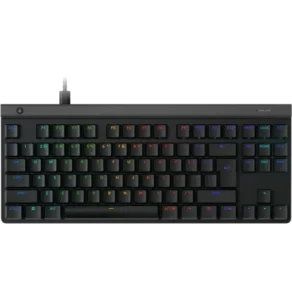 clavier gaming filaire Logitech G515 TKL QWERTY 920-012872 vue dessus touches RGB