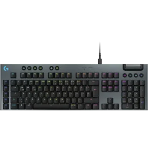 clavier Logitech G915 X vue dessus full size QWERTY précision gaming