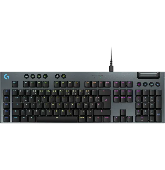 clavier Logitech G915 X vue dessus full size QWERTY précision gaming