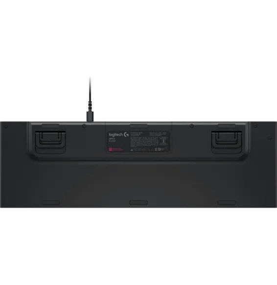 clavier Logitech G915 X dessous structure solide et finition premium