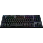 clavier Logitech G915 X LIGHTSPEED TKL vue dessus RGB tactile QWERTY