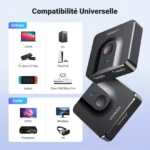 Commutateur HDMI UGREEN 50966 compatible TV console PC moniteur et projecteur