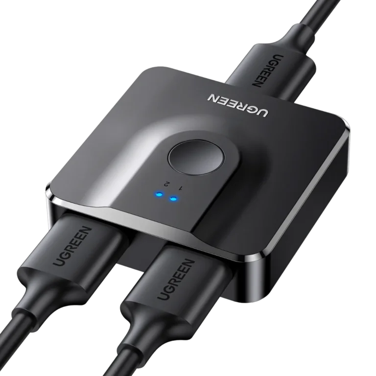 Commutateur HDMI UGREEN 50966 bidirectionnel avec bouton de commutation rapide
