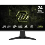 Écran Gaming MSI MAG 245F X24 24 pouces Full HD Rapid IPS 240Hz avec caractéristiques principales