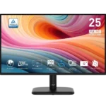 Écran MSI PRO MP251L E2 25 pouces Full HD 120Hz IPS vue avant avec caractéristiques principales