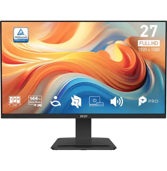 Écran MSI PRO MP273 E14A 27 pouces Full HD IPS 144Hz avec caractéristiques principales