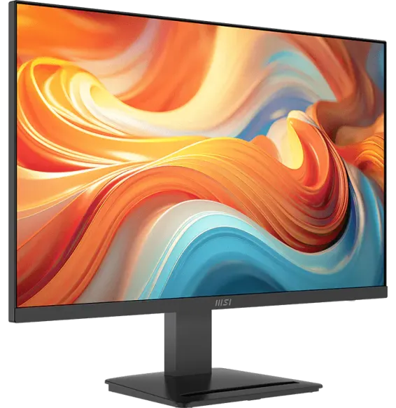 Écran MSI PRO MP273 E14A 27 pouces Full HD 144Hz vue avant avec design professionnel