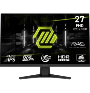 Écran Gaming MSI MAG 274F 27 pouces Full HD Rapid IPS 200Hz avec caractéristiques principales